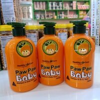 Sữa tắm gội Paw Paw Baby Healthy Care Úc dành cho bé