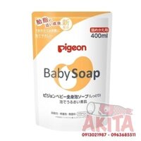 Sữa Tắm Gội PIGEON Bịch 400ml - Dưỡng Ẩm