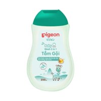 Sữa Tắm Gội Pigeon Sakura/ Jojoba / Hoa Hướng Dương 200ml