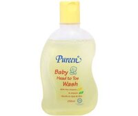 Sữa tắm gội Pureen baby mild & gentle cho bé  250ml