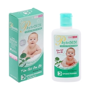 Sữa tắm gội rôm sảy cho bé phyto bebe 100ml