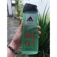sữa tắm gội rửa mặt Nam Adidas 3in1 chai 400ml