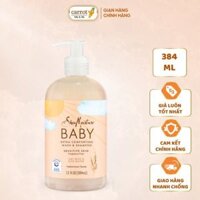 Sữa tắm gội Shea Moisture 100% Virgin Coconut Oil Baby Head-to-Toe Wash & Shampoo Cho Bé Chai 384ml