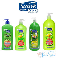 Sữa tắm gội SUAVE Kid 1.18l / 532ml  3 trong 1 dùng cho trẻ em 2 tuổi trở lên