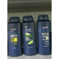 Sữa tắm gội Suave Men 3in1