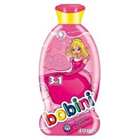 Sữa tắm gội tạo bọt Bobini 3 trong 1 công chúa nhỏ (400ml)