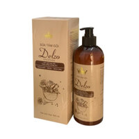 Sữa tắm gội Thảo dược Delzo Kingphar chai 500ml, giảm mẩn ngứa, ban đỏ, vẩy nến, viêm da tiết bã