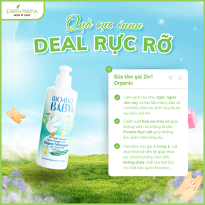 Sữa Tắm Gội Toàn Thân 2 Trong 1 Bio Bio Baby 252 AST (250ml)