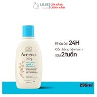 Sữa tắm gội toàn thân Aveeno baby 236ml