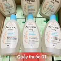 Sữa tắm gội toàn thân Aveeno Wash & Shampoo Chính Hãng chai 236ml