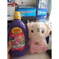 Sữa tắm gội toàn thân Carrie Junior hương Cherry tặng balo voi