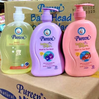 Sữa Tắm Gội Toàn Thân Cho Bé 2in1 PUREEN Baby Head To Toe Wash 750ml