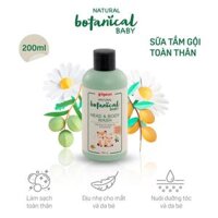 Sữa Tắm Gội Toàn Thân Cho Bé Natural Botanical Pigeon 200ml500ml - 200ml