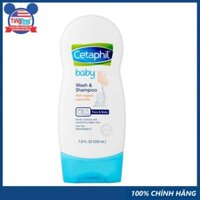 Sữa Tắm Gội Toàn Thân Cho Bé Cetaphil Baby Wash And Shampoo 230ml