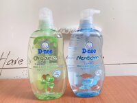 Sữa tắm gội toàn thân cho bé D-nee 380ml - Thái Lan