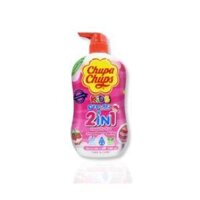 Sữa Tắm Gội Toàn Thân Chupa Chups Hương Sữa Dâu (Chai /600ml)