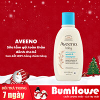 Sữa tắm gội toàn thân dành cho bé Aveeno baby 236ml