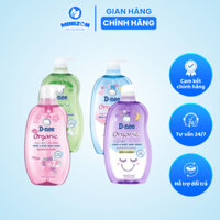 Sữa tắm gội toàn thân Dnee 200ml/380ml/800ml cho bé từ sơ sinh