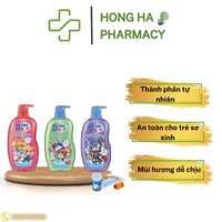 Sữa tắm gội toàn thân Dnee Kids - Thành phần tự nhiên, không gây kích ứng da bé - Chai 400ml - NT Hồng Hà