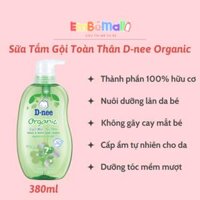 Sữa Tắm Gội Toàn Thân Em Bé D-nee Organic từ sơ sinh đến 3 tuổi Nhập Khẩu Đại Thịnh