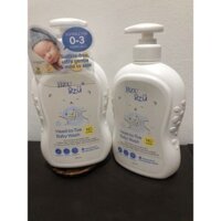 Sữa Tắm Gội Toàn Thân Em Bé BZU BZU Head to Toe Wash Dịu Nhẹ Mềm Mại Cho Da Dung Tích 200ml, 600ml