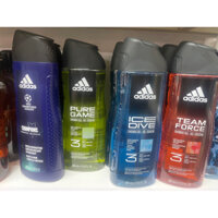 Sữa tắm gội toàn thân Nam Adidas 400 ml