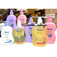Sữa tắm gội toàn thân Pureen cho trẻ sơ sinh chai 500ml/750ml