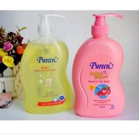 Sữa Tắm Gội Toàn Thân Pureen 750ml - 645