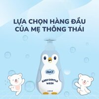 Sữa tắm gội trẻ em 2in1, tắm gội sơ sinh nhẹ dịu, thảo dược trị rôm sảy 200ml