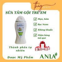 Sữa tắm gội trẻ em ANLA 200ml cho bé thơm lâu dùng cho cả người lớn