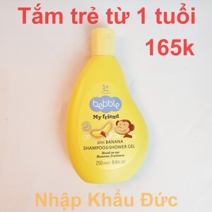 Sữa tắm gội trẻ em Bebble 250ml