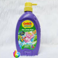 Sữa tắm gội trẻ em Carrie Junior Malaysia tinh chất sữa cho bé từ 2 tuổi 700g