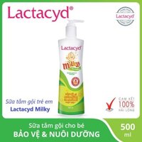 |Sữa tắm gội trẻ em Lactacyd Milky (Chai 500ml) |Lactacyd Milky