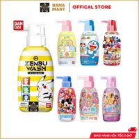 Sữa tắm gội trẻ em Nhật Bản Bandai 300ml - dành cho trẻ trên 1 tuổi