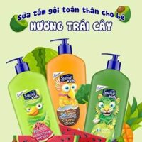 Sữa tắm gội trẻ em Suave Kids 3in1 silly 532ml hương táo.