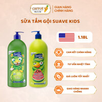 Sữa Tắm, Gội Và Xả Cho Trẻ Em Suave Kids 3in1 Của Mỹ chai vòi 532ml và 1.18l