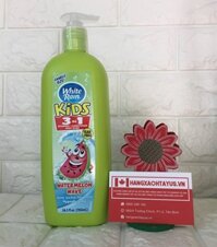 Sữa tắm gội xả 3 Trong 1 White Rain Kids 783ml của Mỹ
