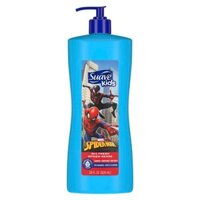 Sữa tắm gội xả cho bé Suave Kids 3-in-1 Spider-Man Shampoo Conditioner Body Wash 28Oz 828ml