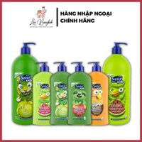 Sữa Tắm, Gội, Xả Trẻ Em Suave Kids 3in1 Hương Táo Xanh, Dâu, Dưa Hấu 532ml - 1.18L Chính Hãng