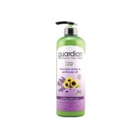 Sữa tắm Guardian Organic Care tinh chất Hoa Oải Hương và dầu Hoa Hướng Dương làm dịu da 800ml