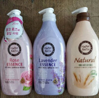 Sữa Tắm Hàn Quốc natural essence 1200ml mịn màng và sáng da nhập khẩu nguyên thùng