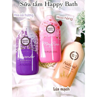 Sữa tắm Happy Bath Grapefruit hương bưởi + Lavender + magnaolia 900g