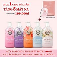 Sữa Tắm Happy Bath Natural Real Mild Được Ưa Chuộng Tại Hàn Quốc