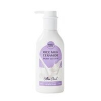 Sữa tắm Happy Bath Rice Milk Ceramide Body Lotion Cotton Cloud 400g x2pack