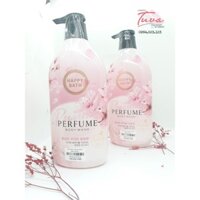 Sữa tắm Happy Bath Romantic Cherry Blossom (900g)