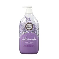 Sữa tắm Happy Bath tinh chất hoa oải hương - Lavender Essence Relaxing Body Wash