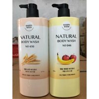 SỮA TẮM HAPPYBATH NATURAL BODY WASH 900ML