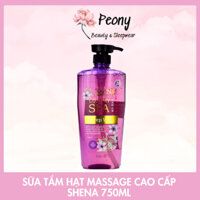 Sữa Tắm Hạt Massage Cao Cấp Shena 750ml - Malaysia