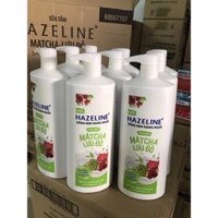 Sữa tắm HAZALINE matcha- lựu đỏ 1kg
