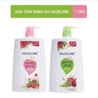 Sữa tắm Hazeline 1.2kg sáng mịn rạng rỡ và sáng da dưỡng ẩm